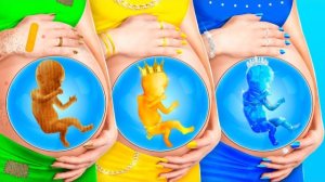 Вечеринку У Бассейна С Сёстрами Русалками || Холодная или Горячая Русалка Челлендж