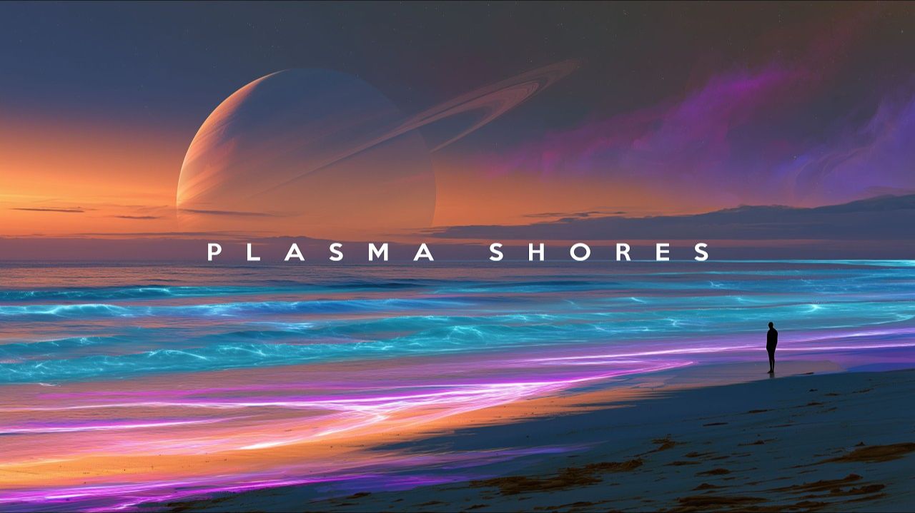 Plasma Shores - A Soft Ambient Soundscape for Deep Focus, Calm Work and Study - Chronoscapes смотреть онлайн