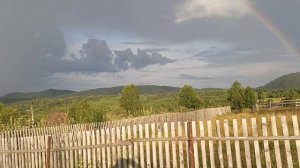 Радуга над садом
