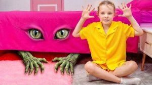 Что прячется в спальне Даши? Веселое приключение с тенями для детей