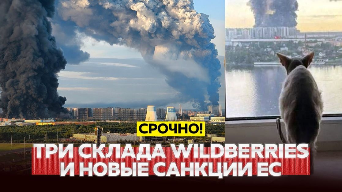 ЧП, Россия 25.07.2026 - СРОЧНО❗ Ещё три склада Wildberries под ударом❗ Трамп ввёл пошлины - 60 стран смотреть онлайн