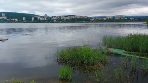 Большая вода. Паводок. Верх-Нейвинск в разливе ...