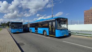 автобус ЛиАЗ 6213 борт 192473 маршрут 127