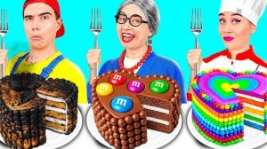 Кулинарный Челлендж: Я против Бабушки | Простые Кулинарные Лайфхаки