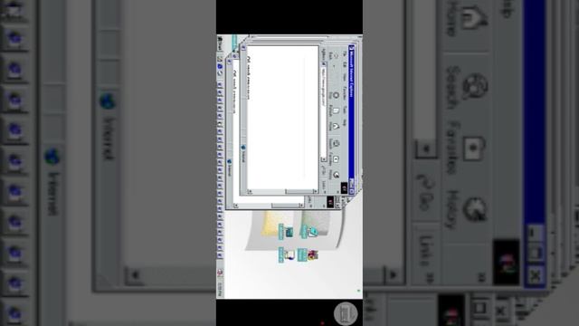 Играем в 98win Simulator и она выглядит как компьютер