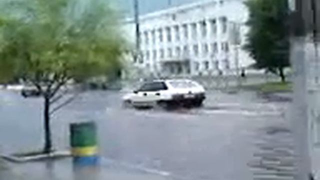 Балта. Потоп в центре города. Июнь 2007.