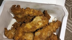 Покупки из Ростикс куриные стрипсы