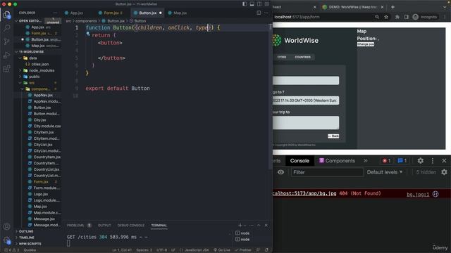 218 Programmatic Navigation with useNavigate смотреть онлайн