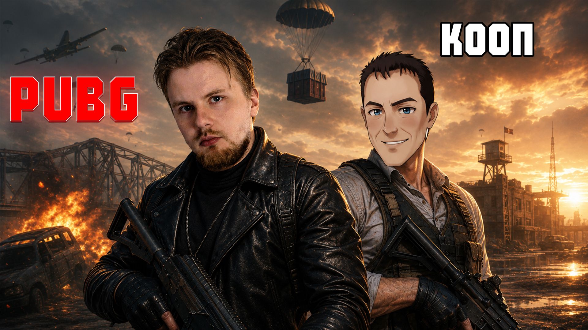 PUBG: Battlegrounds — Кооперативное рубилово смотреть онлайн