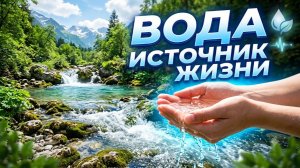 Вода - источник жизни ┃ Пятиминутка о здоровьи ┃  Адвентисты Москвы