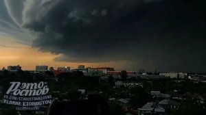 Мощнейший ураган пронёсся по Ростову-на-Дону.

Регион пережил настоящий апокалипсис: