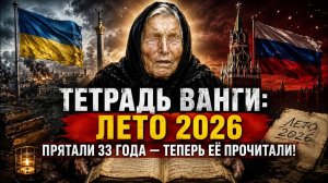 33 года никто не видел эту страницу Ванги о ЛЕТЕ 2026 — теперь её прочитали!