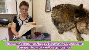 Приехали в Воронеж. Беда с Изюмом. Разорились на Центральном рынке. Обзор покупок