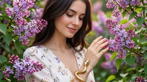 Цвела пахучая сирень в садах и парках