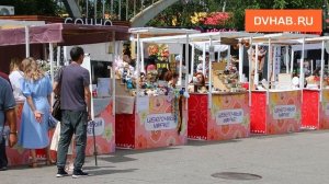 Летний вайб на набережной: в Хабаровске на набережной открылась ярмарка