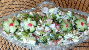 Овощной салат с куриными желудками. Разнообразим блюда из куриных потрохов.