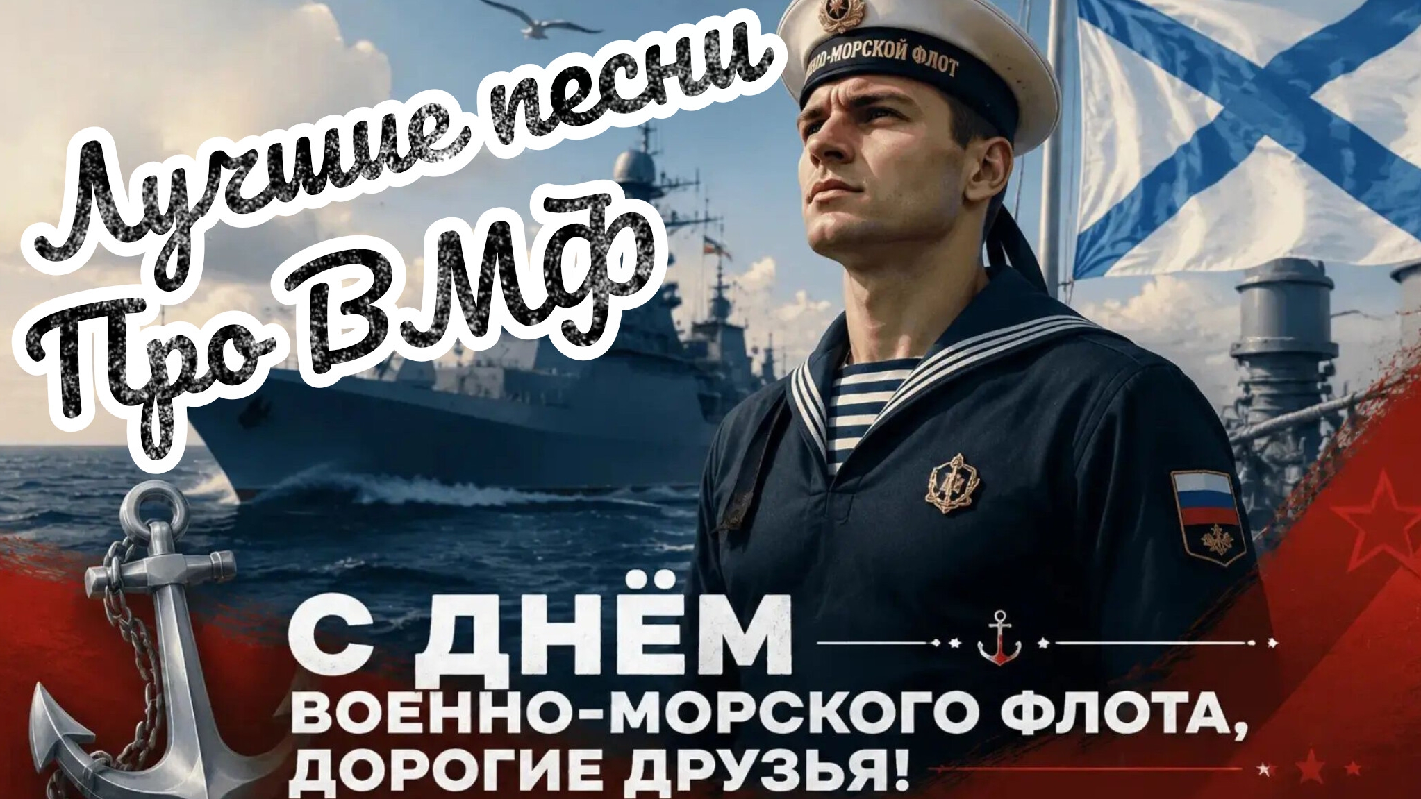 День ВМФ Музыка Море Любимые песни о море Моряках смотреть онлайн