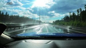 2026-07-24 По границе города: КАД в дождевых зеркалах