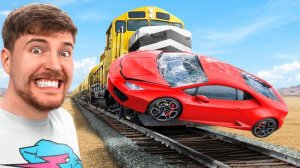 Останови Этот Поезд Выиграй Lamborghini MRBEAST МИСТЕРБИСТ НА РУССКОМ мистер бист