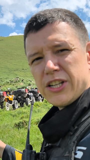 Забыли приспустить колеса квадроцикла