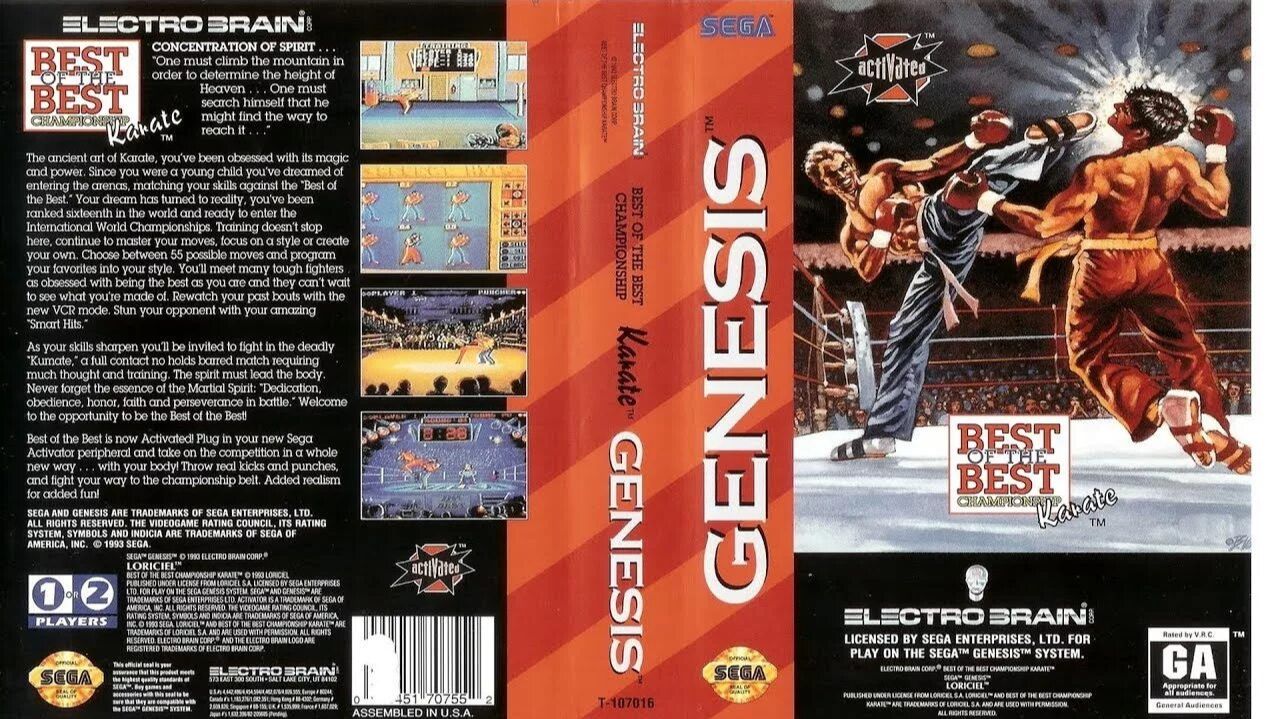 Best of the Best Championship Karate (Genesis) смотреть онлайн