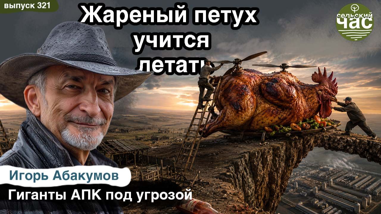 Жареный петух учится летать. Сельский Час #321 (Игорь Абакумов) смотреть онлайн