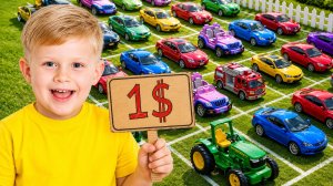 ДИАНА И РОМА | Огромная распродажа игрушечных машинок
