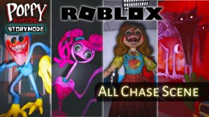 Сцена с погоней (СМЕРТЬ) #Poppy Playtime STORYMODE Глава 1-2-3 Демо-версия Roblox