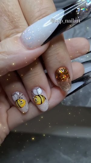 Медовые ногти#yappyногти #маникюр #моделированиеногтей #коррекцияногтей #рисункинаногтях #ручнаяросп