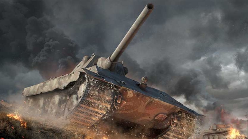 Е50 опасный зверь -TANKS BLITZ смотреть онлайн