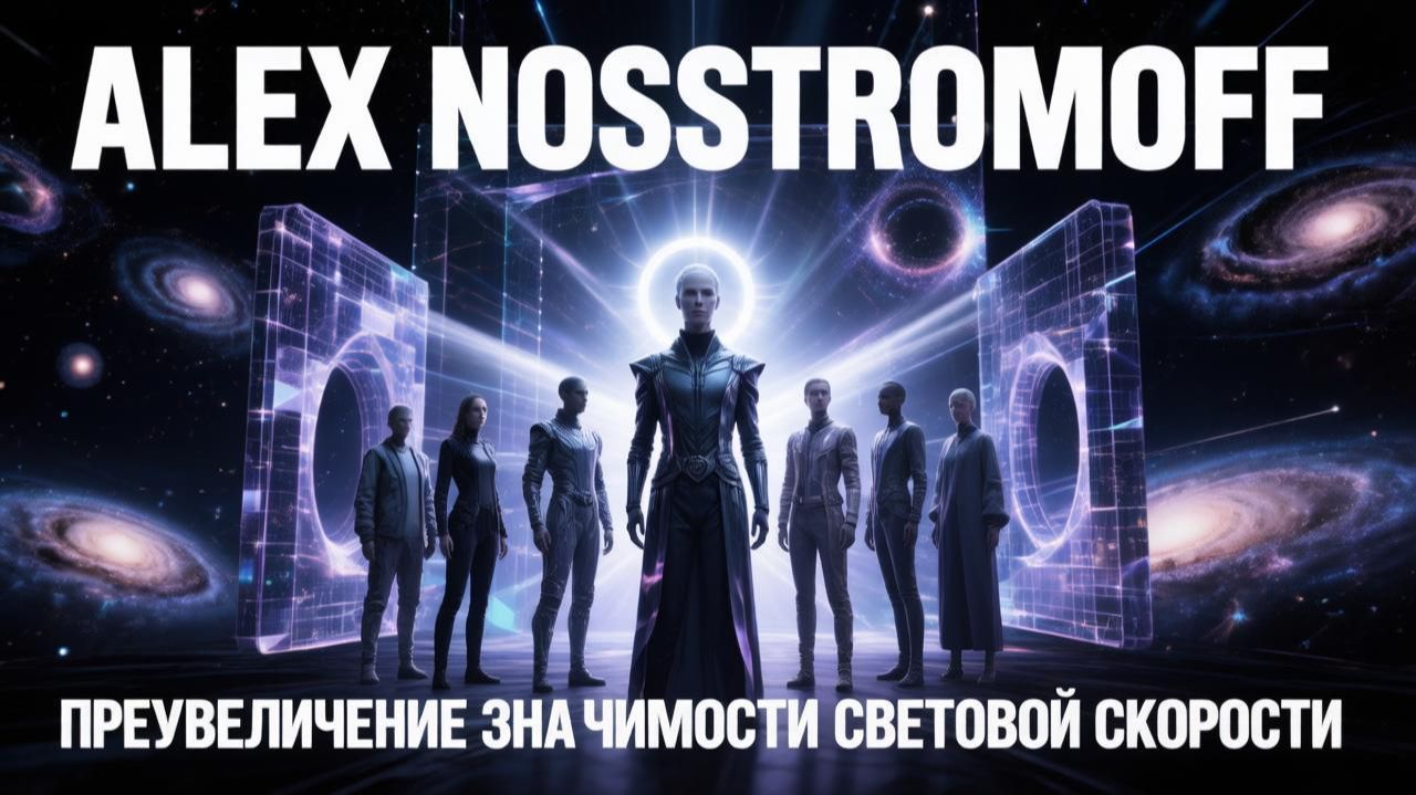 ALEX NOSSTROMOFF - Преувеличение значимости световой скорости (Original Synth Hip-Hop & Trap Ver)