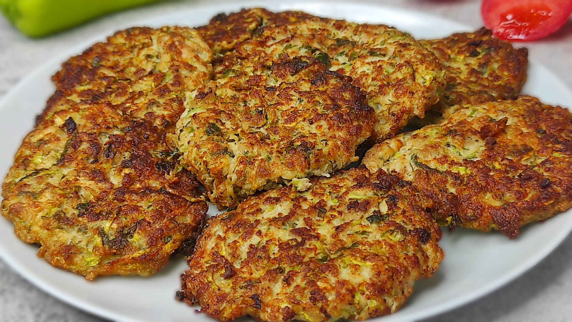 ОЛАДЬИ из КАБАЧКОВ  с фаршем. Кабачковые ОЛАДЬИ!