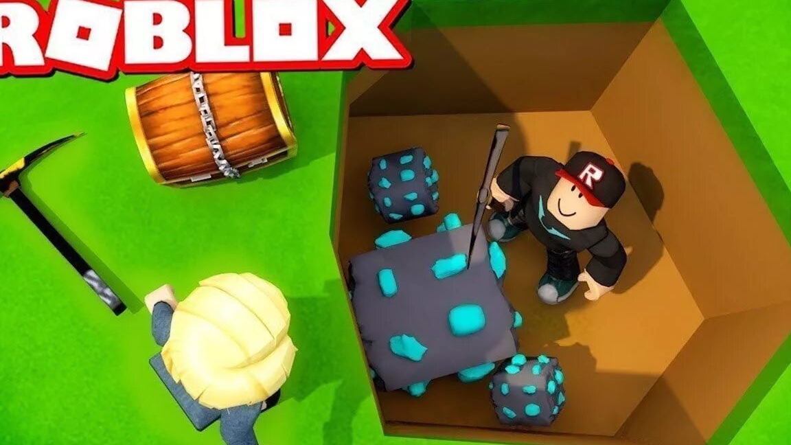 игра построй копатель в Roblox