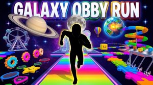 POV GALAXY OBBY RUN  HQ Иммерсивная интерактивная разминка