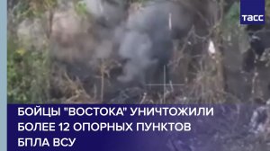 Бойцы «Востока» уничтожили более 12 опорных пунктов БПЛА ВСУ