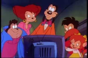 Гуфи и его команда Goof Troop заставка на английском