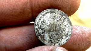 Раритетная царская монета и австрийское серебро 1870 года