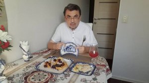 Шикарный ужин Уютника: рыба с яблоками и черешней! На гжели!  25.07.2026