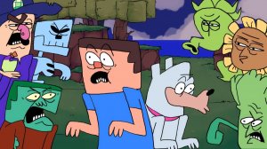 🌱РАСТЕНИЯ против МАЙНКРАФТА!!!