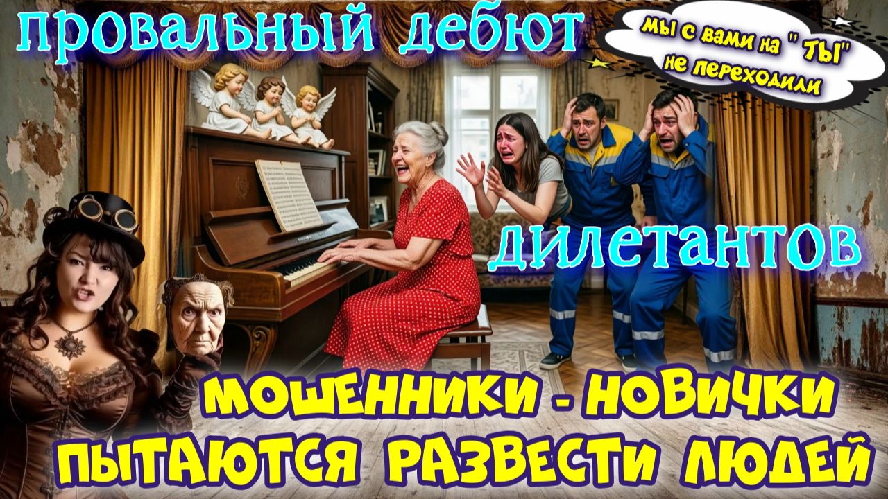 🔥😜Эпоха дилетантов: Почему новички в скаме терпят крах? смотреть онлайн