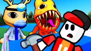 Битва Строителей - Animal Hospital в Build a Boat Roblox. Роблокс