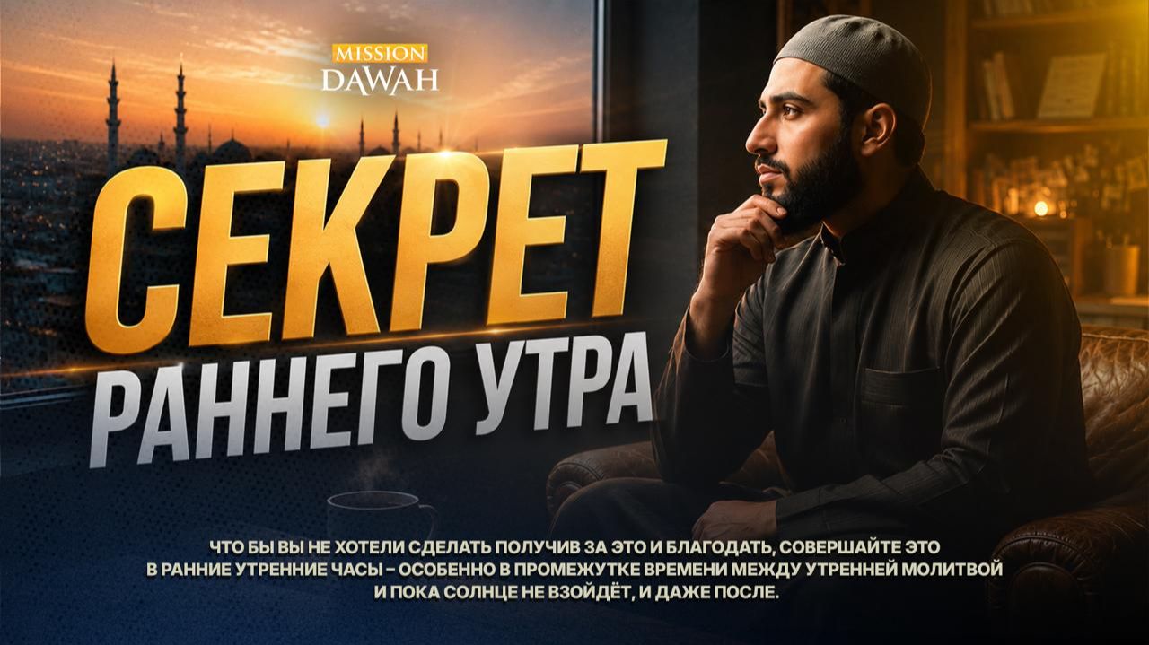 Секрет утра, который сделал сподвижника богатым