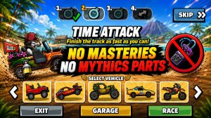 🤔 NO MASTERIES NO MYTHICS PARTS 🤔 (Airborne & Accident Prone) - Hill Climb Racing 2