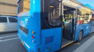Автобус ЛиАЗ 5292 борт 191971 маршрут 687 и автобус ЛиАЗ 5292 борт 190451 маршрут 687