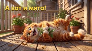 Приключения кошечки Буси: 64 серия. А вот и мята!