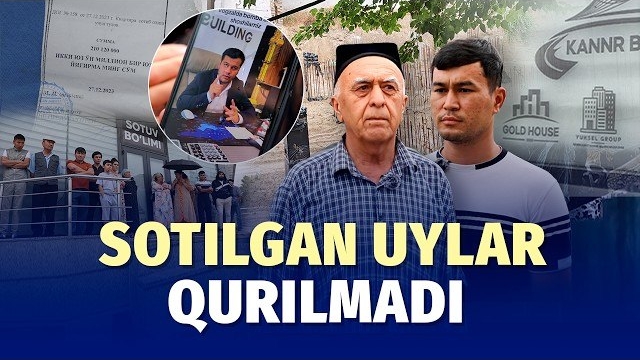 🍿 Samarqandda yuzlab odamlar o'zi yo'q uylarni "sotib oldi" смотреть онлайн