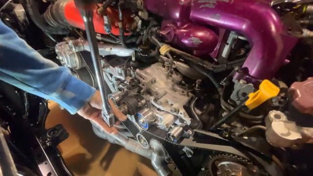 замена ГРМ Ej20x Subaru