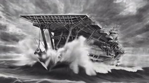 Ожившие полотнa (59) авианосец IJN Akagi