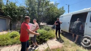 Довозим нашим старикам на Грабари