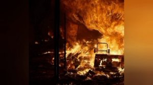 В подконтрольных Киеву Запорожье и Сумах пожары после прилётов: горят здания «Новой почты» и склады,